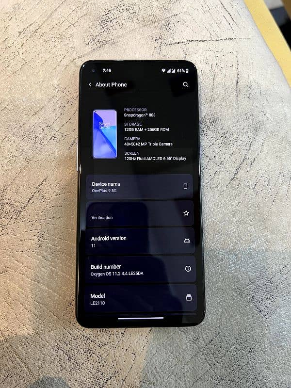 ONEPLUS 9 5G. 12GB / 256GB. 3