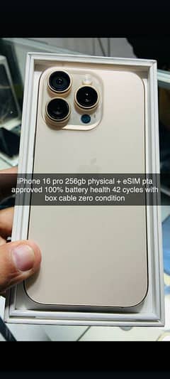 iphone 16 pro pta 256gb