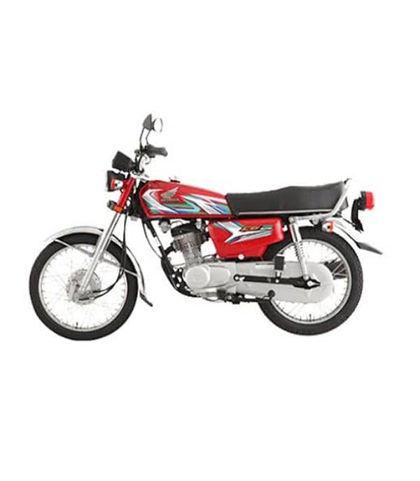 Honda CG 125 Red 2024 1100km 0