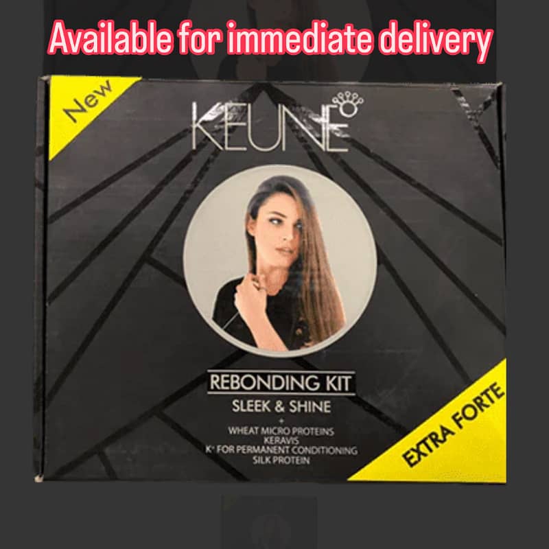 Keune rebonding kit 2