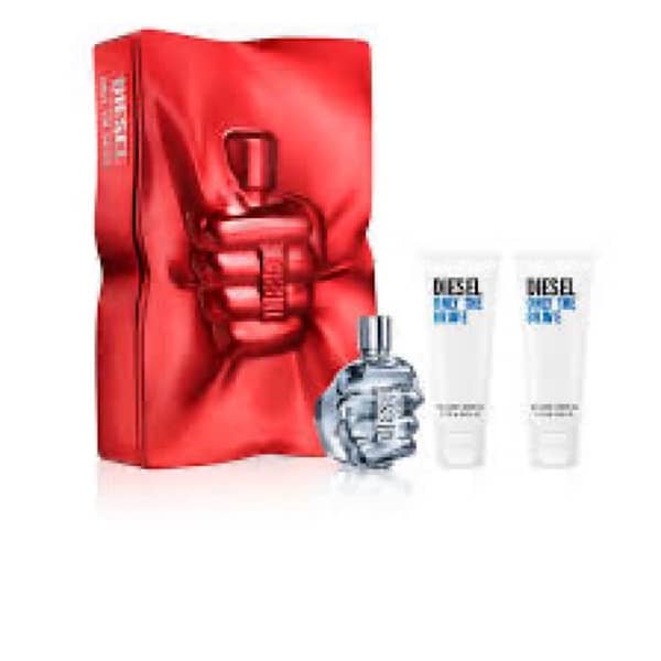 Diesel Only The Brave EDT Gift Set.   EDT 75ml,  2 X 75ml Shower Gel 0