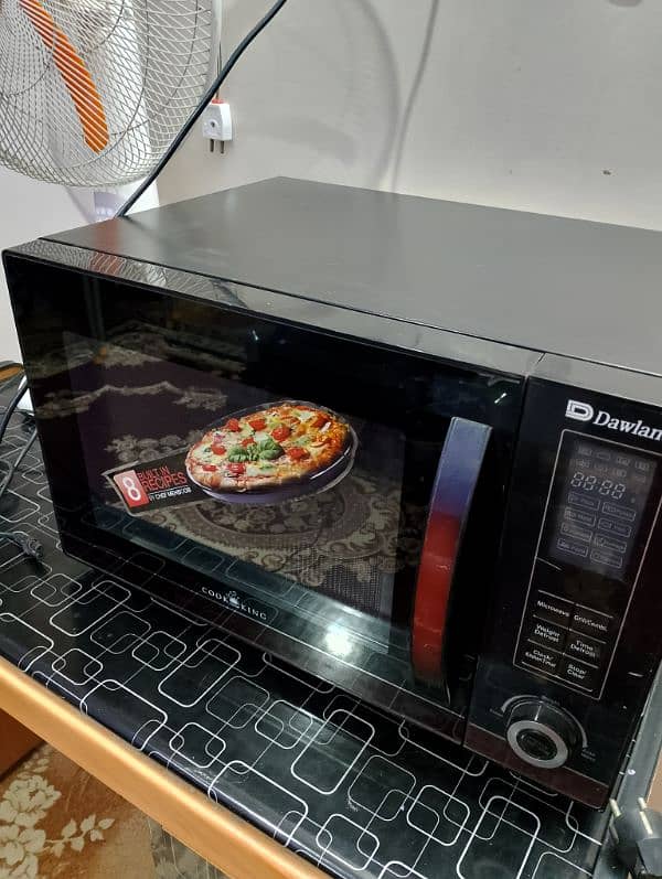 microwave oven with grilled 1