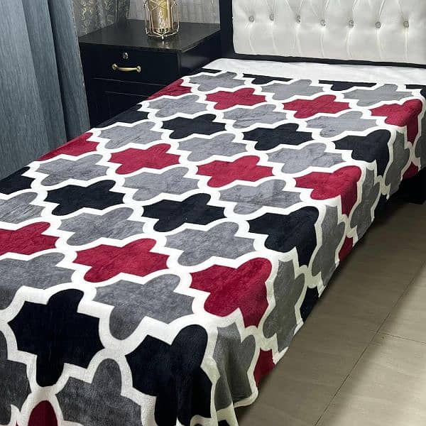 Fleece Printed single Bed Blankets Available in all Designs 2