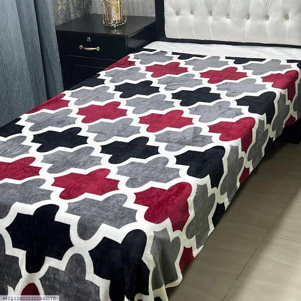 Fleece Printed single Bed Blankets Available in all Designs 3