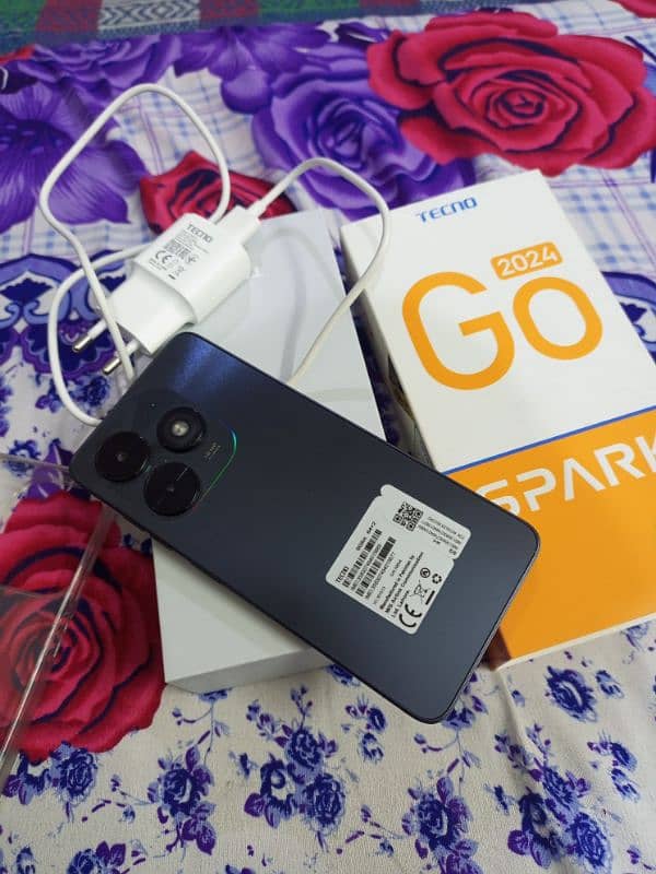 tecno spark go 2024 just box open 64gb pta official approved 0