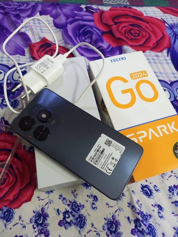 tecno spark go 2024 just box open 64gb pta official approved 1