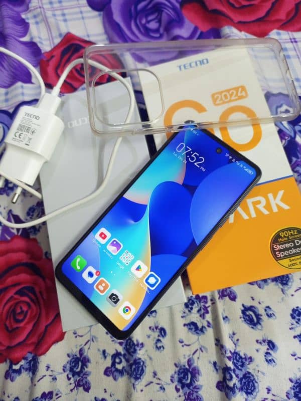 tecno spark go 2024 just box open 64gb pta official approved 2