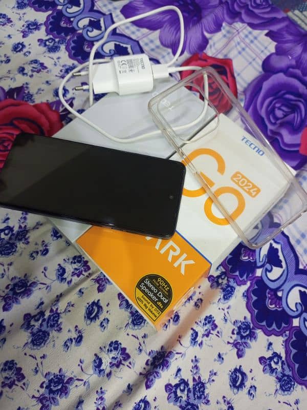 tecno spark go 2024 just box open 64gb pta official approved 3