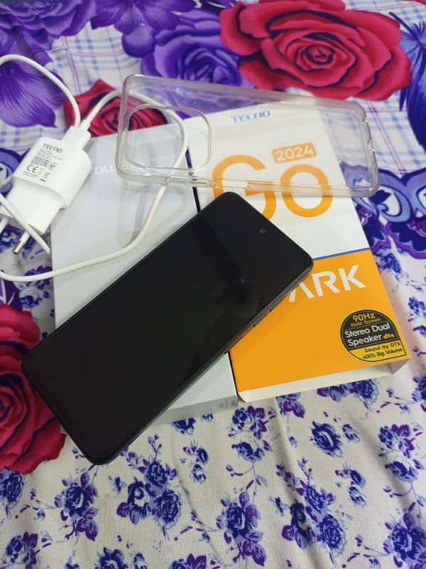 tecno spark go 2024 just box open 64gb pta official approved 4