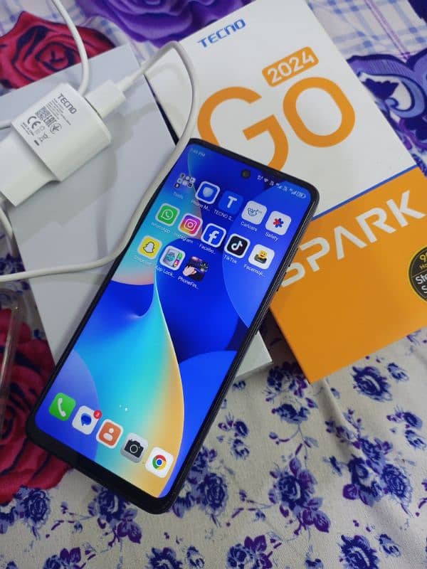 tecno spark go 2024 just box open 64gb pta official approved 6