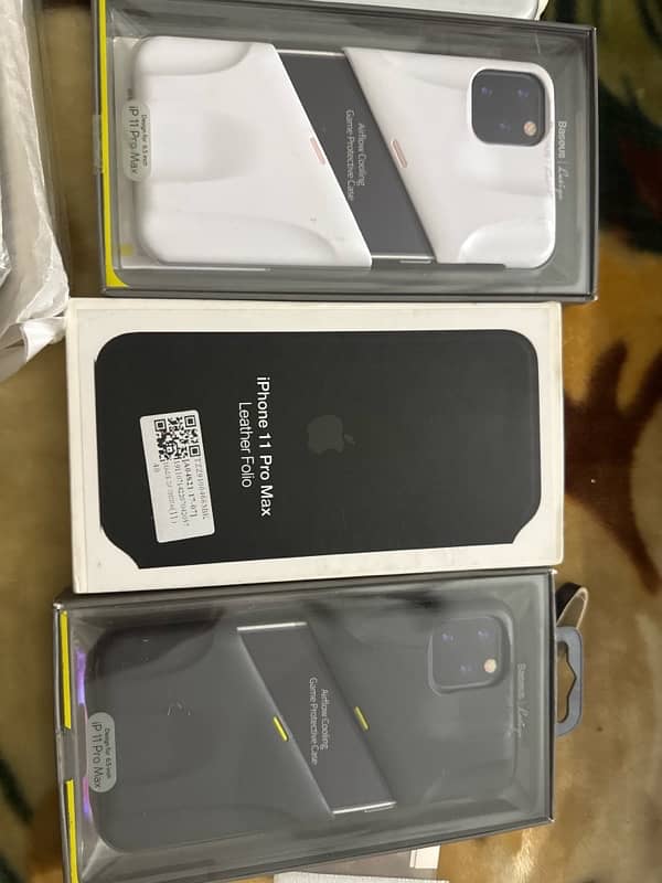 iphone 11 pro max 5 branded covers 5 jelly covers for sale all for 6K 2