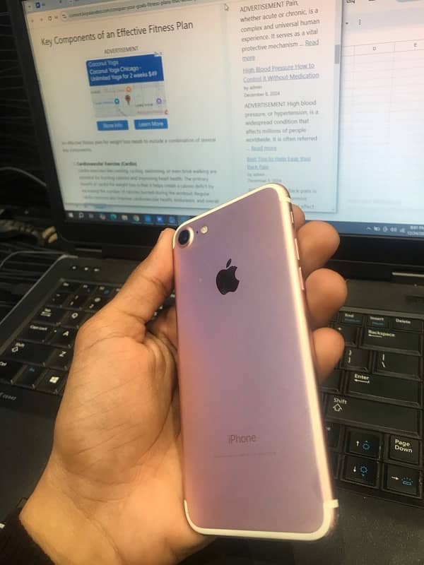 iphone 7 ( 128 gb ) pta Approved 0