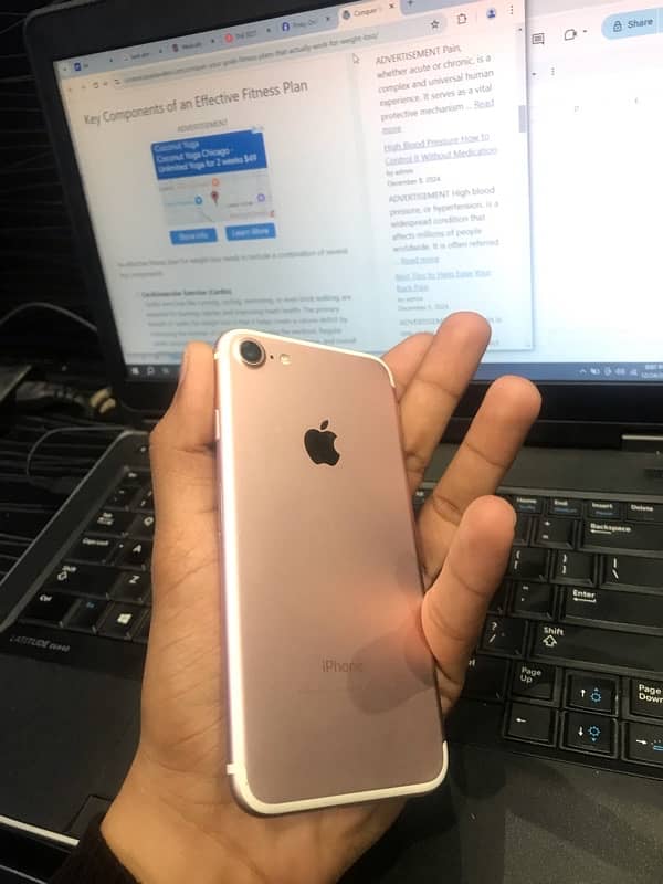 iphone 7 ( 128 gb ) pta Approved 3