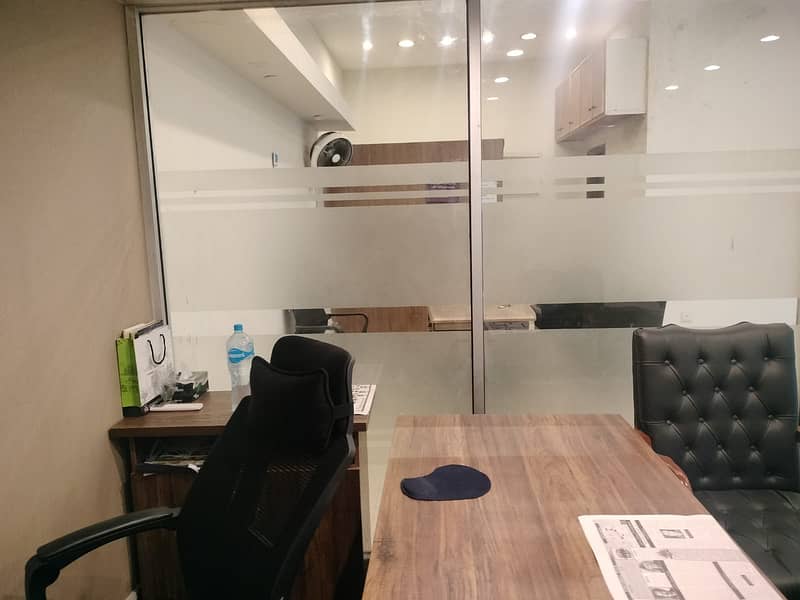 4 Marla Ground Floor Office For Rent In DHA Phase 1,Block K, Lahore. 9