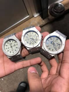 3 different watches available