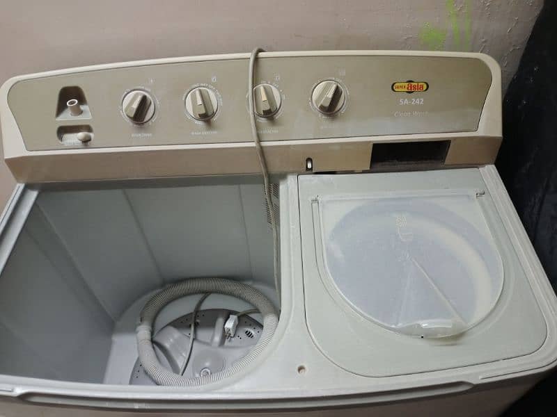 super asia washing machine  with spiner 1