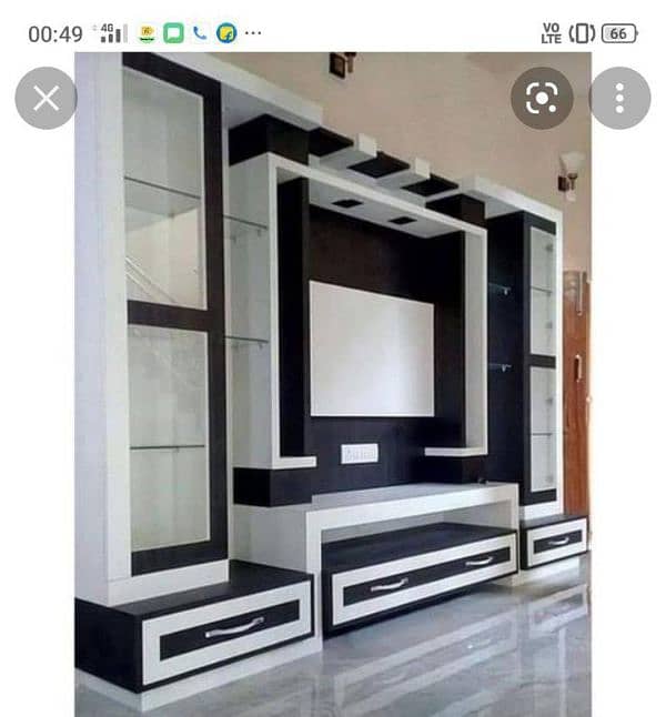 Kitchen Work & Tv rack& Petition work Countact WhatsApp 03009874271 4