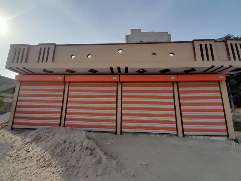 9 Marla Property Including 5 Marla Triple Storey House With 4 Shops Available For Sale In Lalazar2 4