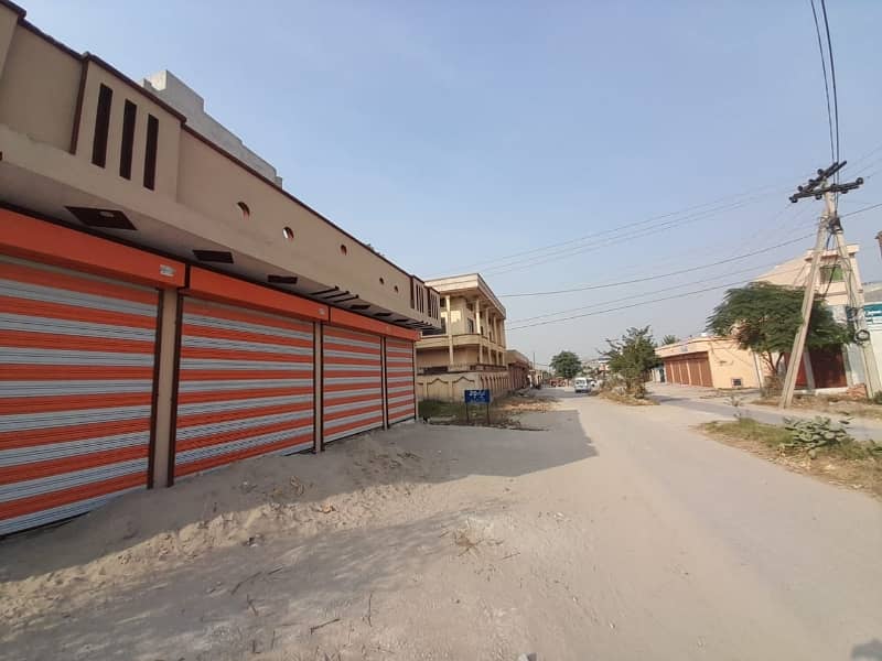 9 Marla Property Including 5 Marla Triple Storey House With 4 Shops Available For Sale In Lalazar2 6