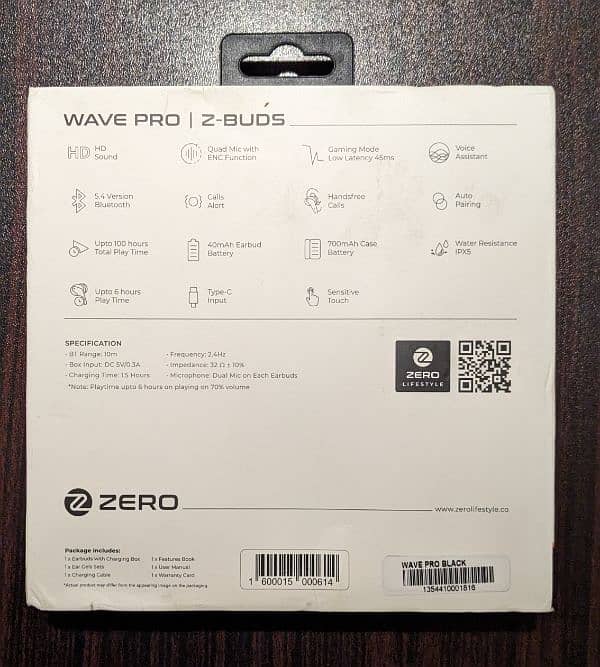 Wave Pro - Zero Lifestyle Earbuds 6