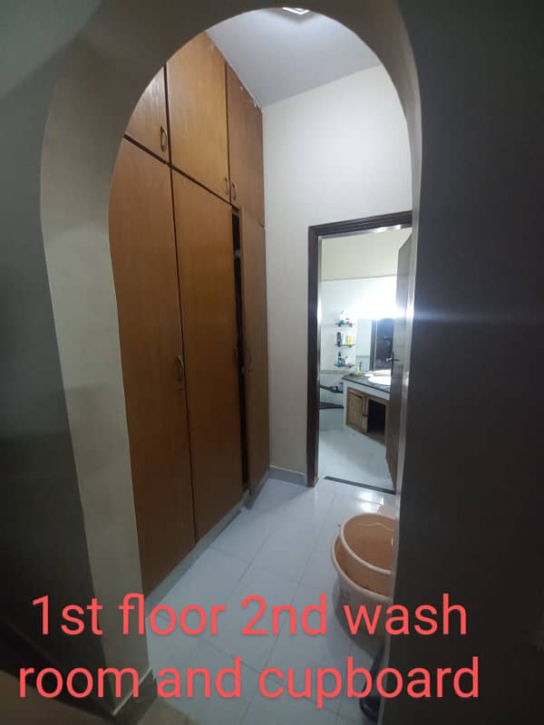 200 yds Ground Plus Two Bungalow Gulshan e Iqbal Block 10 17