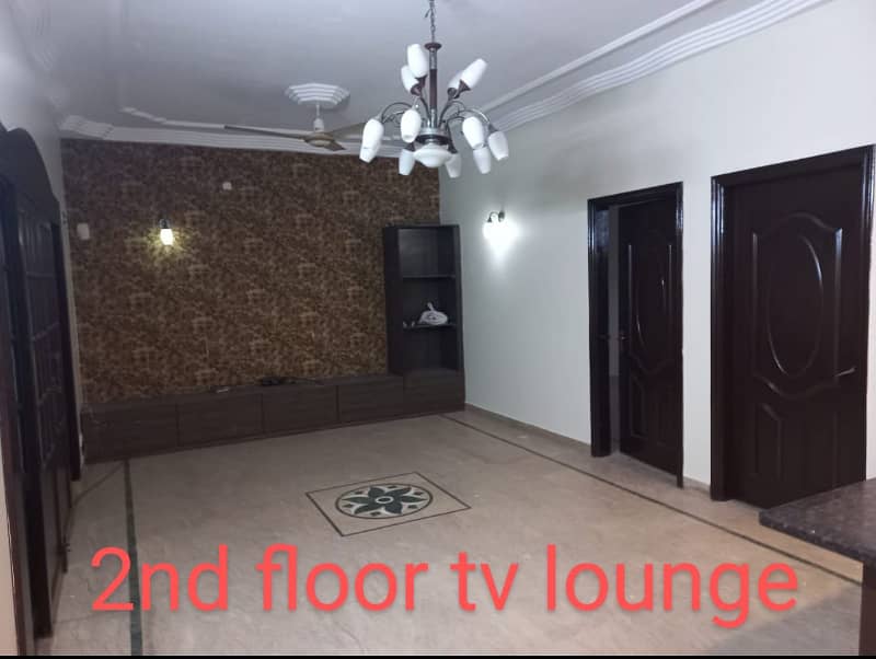 200 yds Ground Plus Two Bungalow Gulshan e Iqbal Block 10 20