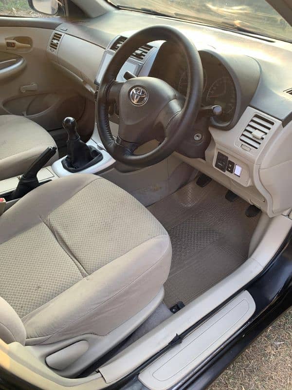 Toyota Corolla XLI 2012 in genuine condition 11