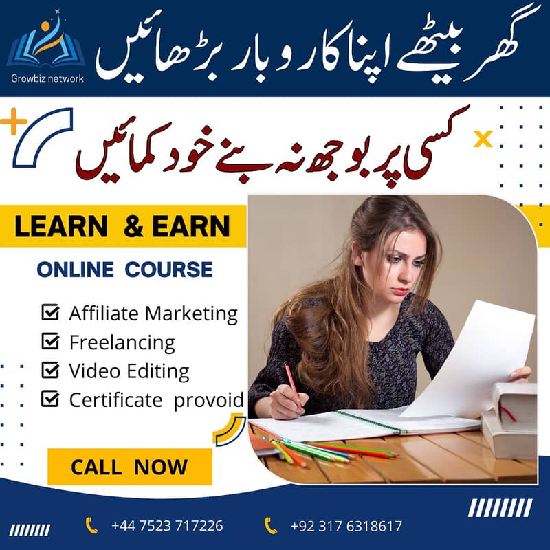 Online work learn and earn 0