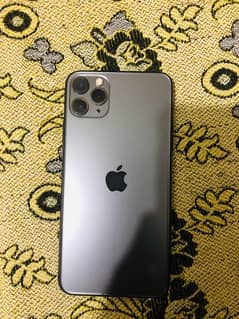 iPhone 11 Pro Max 64 gb black color PTA approved