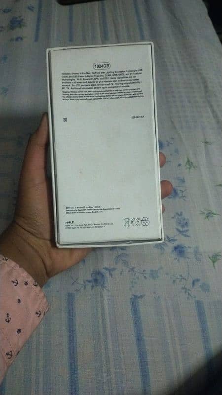 iPhone 15 Pro Max 512gb dual sim Pta proof with box 100BAttery health 0