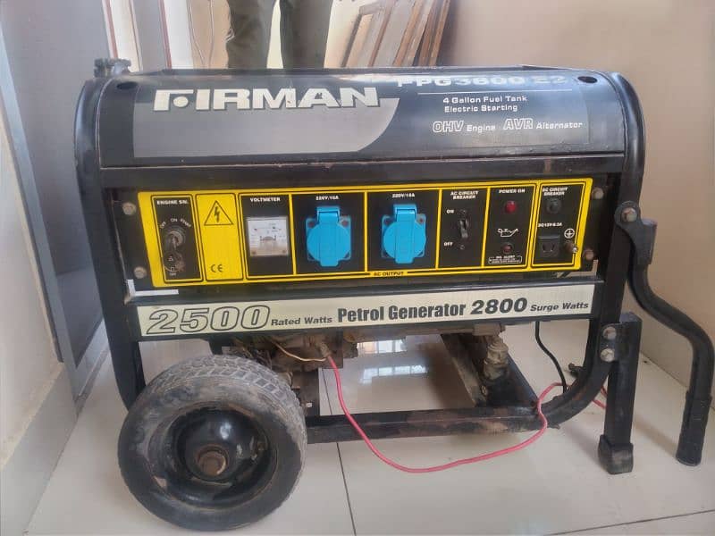 firman generator 3kva available 1