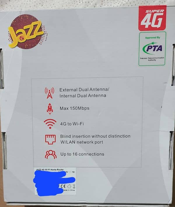 Jazz Wifi Home Router 1