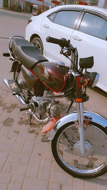 Honda 70cc single hand use none exident 1