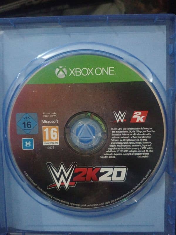 Wwe 2k20 Xbox Game 0