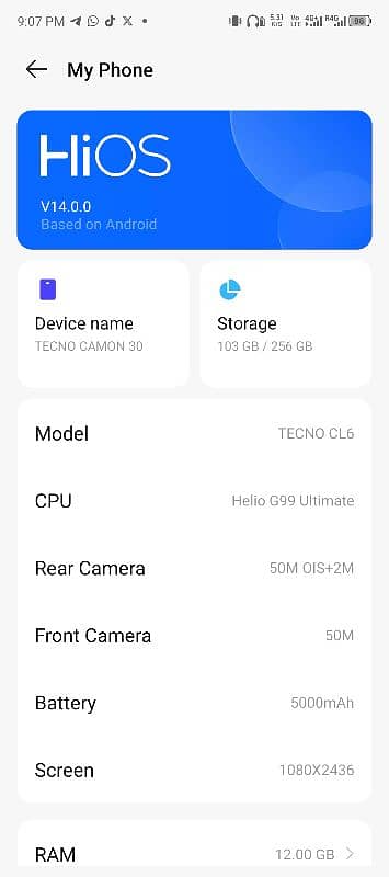 Tecno Camon 30 12/256 1