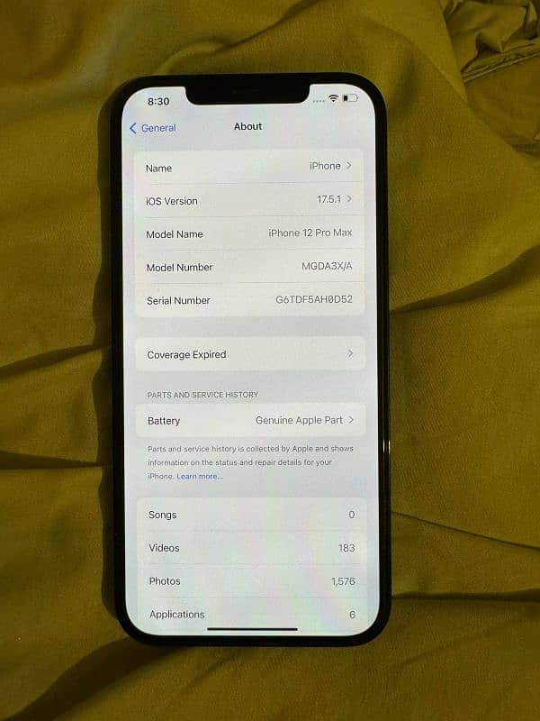 Iphone 14 Pro Max. 128GB. 7