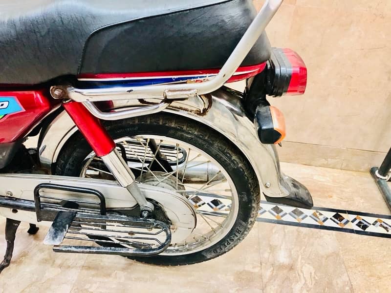 Honda CD70, converted to2024 model 4