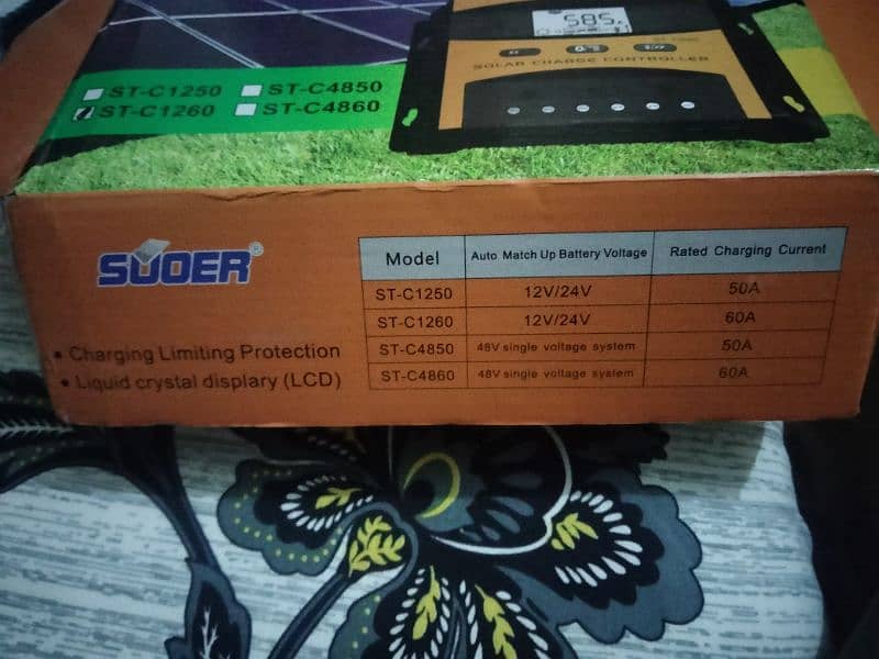 Suoer Intelligent solar controller 5