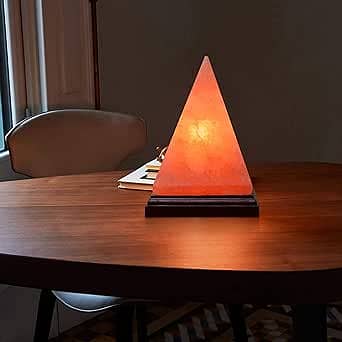 Himalayan pink salt lamp- Pyramid lamp 1