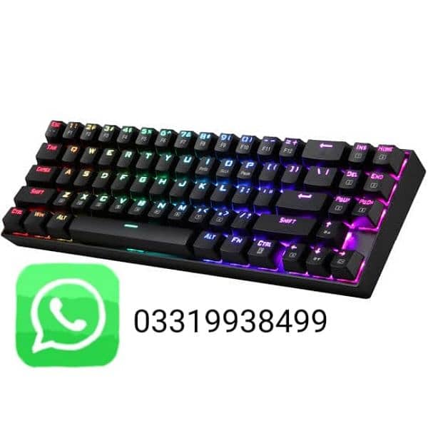 Gaming Colourful Lighting Keyboard 0