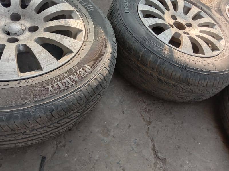 Alloy rim tyres for sale 14.185. 4