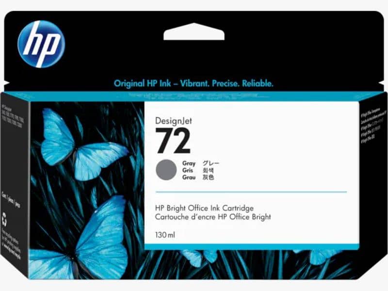 HP 72 130-ml Photo Black  and Gray DesignJet Ink Cartridge 0