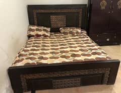 King bed with mattress