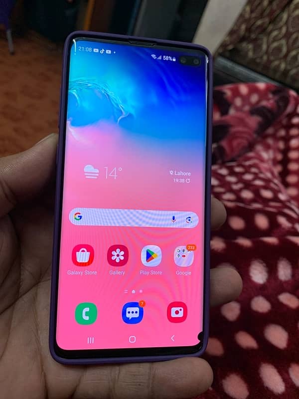 samsung s10 plus offical PTA for sell 0