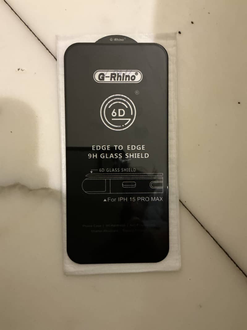 iPhone 12 Pro Max screen protector g rhino company 0