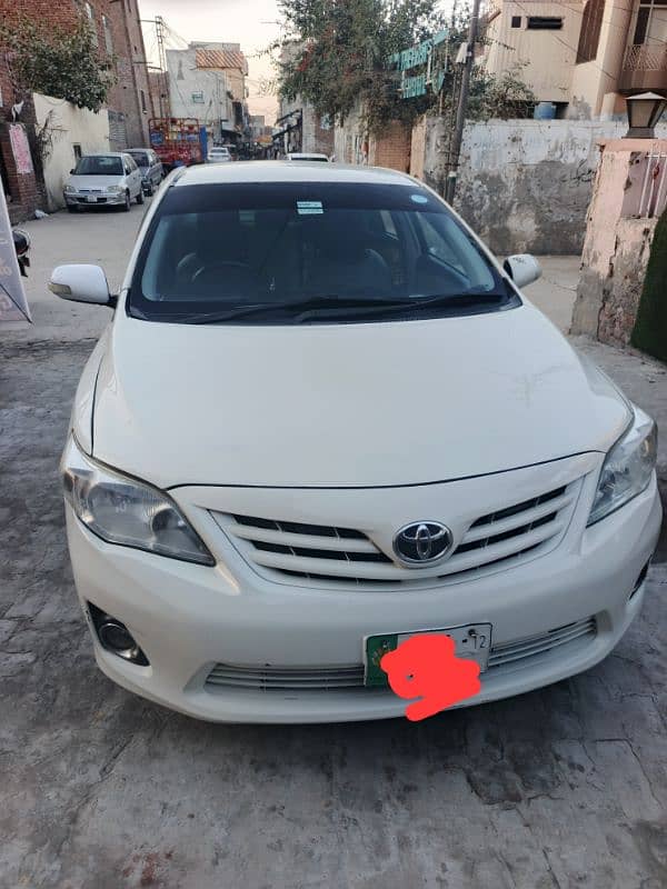 Toyota Corolla XLI 2012 1