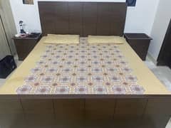 King size bed in good condition