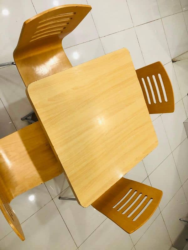 Wooden Table And Chairs 1