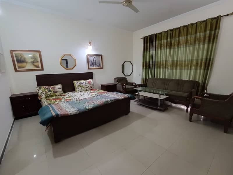 10 Marla Furnished House for rent in divine Garden air port road 12