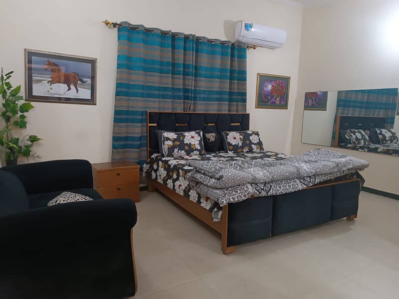 10 Marla Furnished House for rent in divine Garden air port road 22